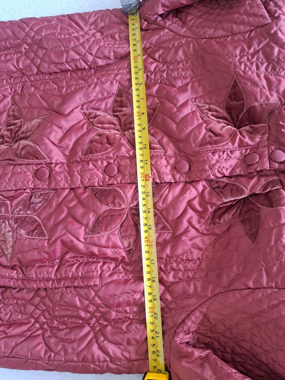 Free People Lightweight Quilted Quinn Crop Jacket in Marsala Red - Picture 10 of 16